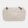 [Pre-Owned] Gucci GG Marmont Matelassé Mini Bag 'White' - Good #PGO5JP
