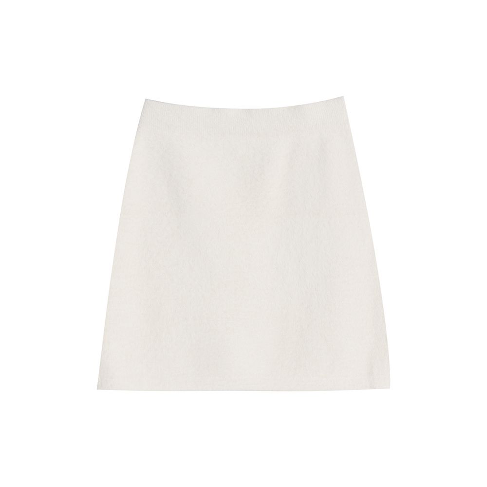 Autumn Winter Women's Hip Skirt Casual Imitation Mink Velvet Short Skirt Sexy High-waisted Mini Skirt