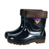 Wear-resistant beef tendon sole rain shoes for men and women, warm acid and alkali-resistant high tube thickened rain boots, non-slip