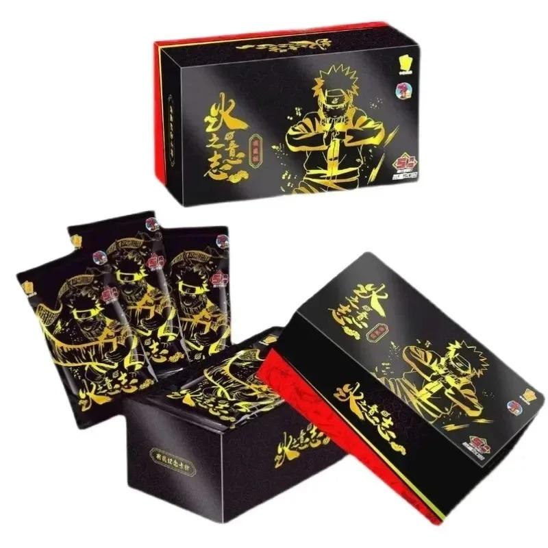 Genuine Naruto Card Will of Fire Series Dazzling UR SP Flash Dlash Card Uchiha Sasuke Anime Character Collectors Card Toys Gifts
