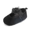 Babyschuhe Lauflernschuhe Blumenmuster Stoff Baumwollschuh Unisex Rutschfest Atmungsaktiv Weiche Sohle Kleinkind Krabbelschuh 0-18M