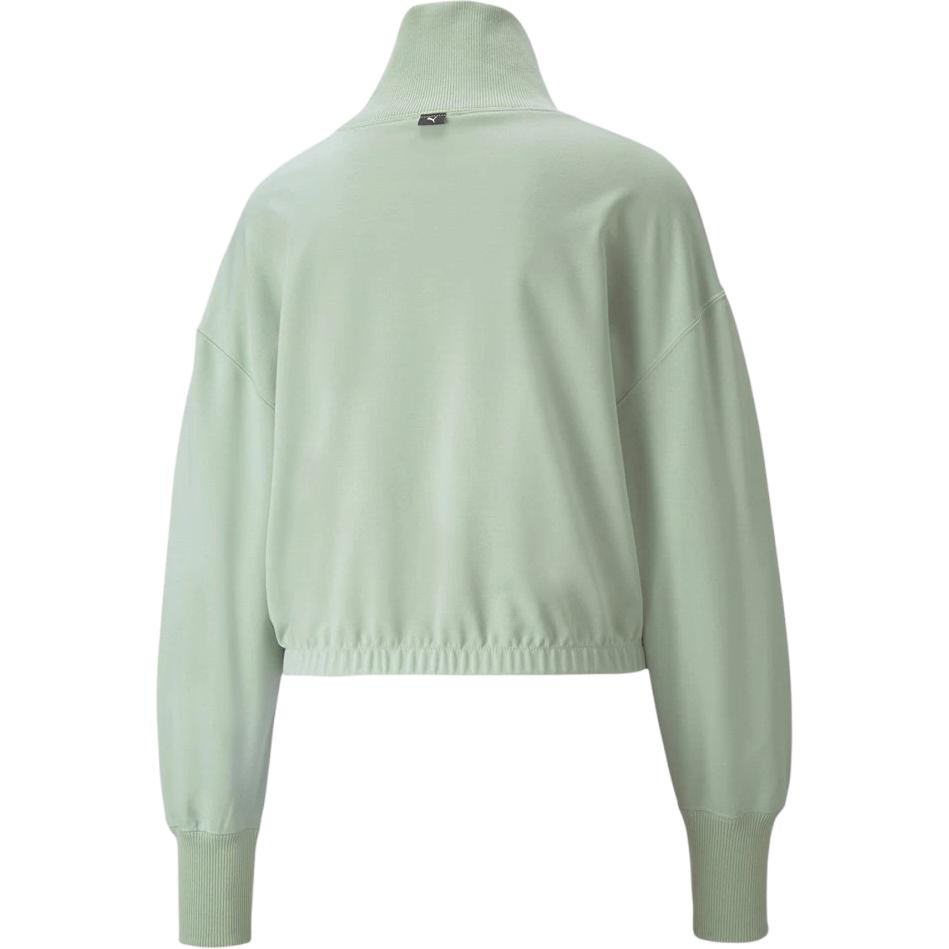 Puma Infuse High Neck Long Sleeve Letter Logo Sweatshirt Women Sweatshirt 531926-77