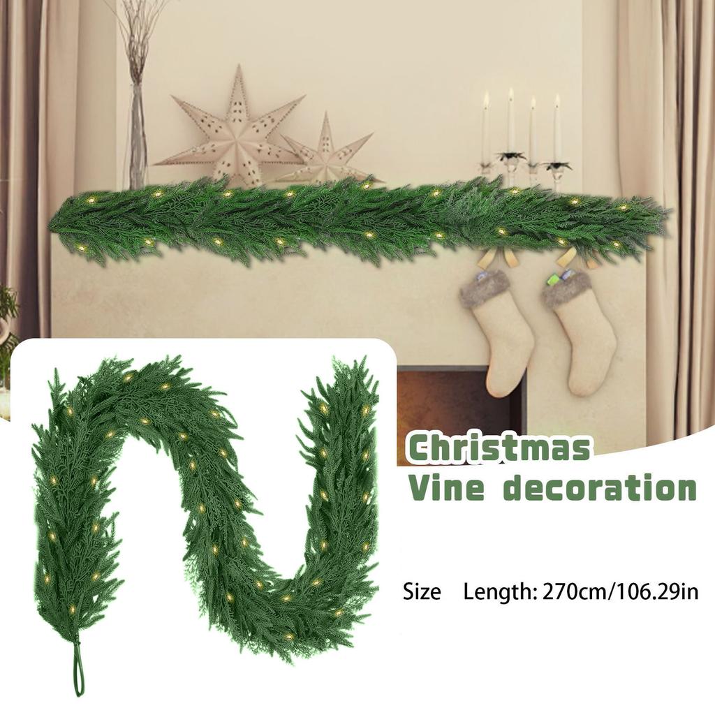 Christmas Soft Glue Feel Norfolk Cane Christmas Decoration Needle Christmas Cane Decoration