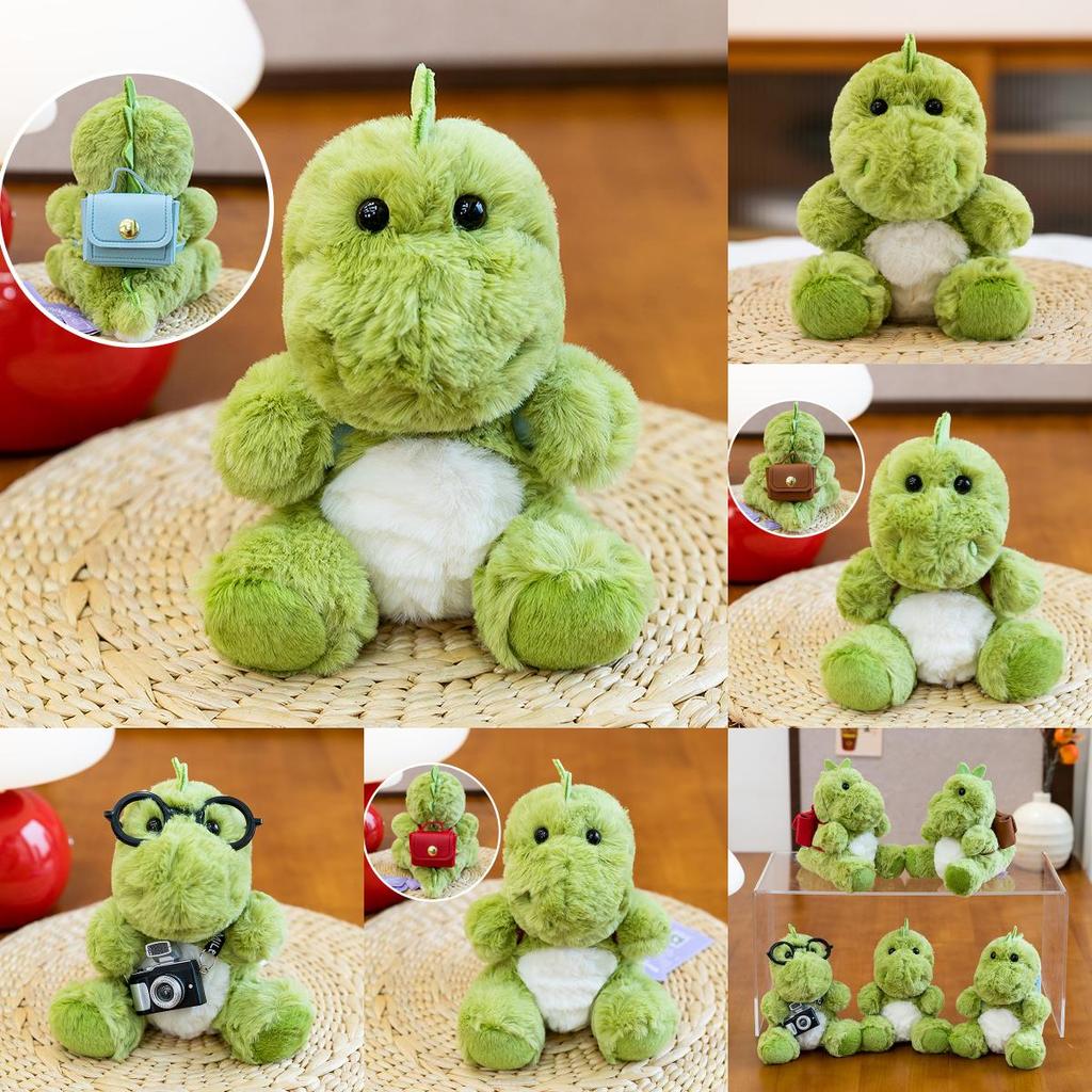 Dinosaur Plush Scented With Camera Flashing Light And Backpack Decor Gift For
