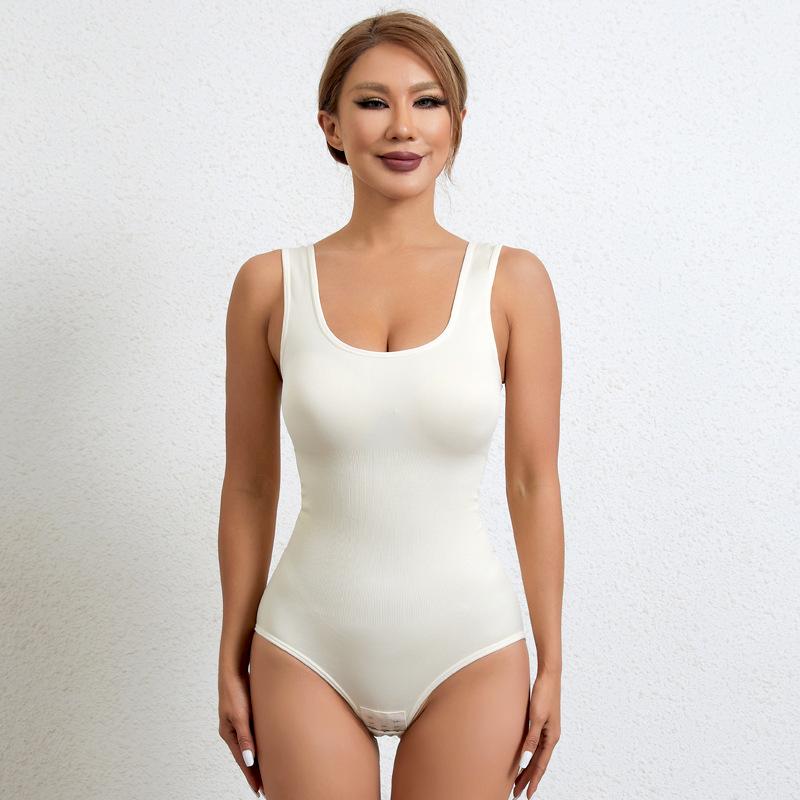 Women's High-Stretch Strapless Jumpsuit: Soft, Skin-Friendly Loungewear with a Slim-Fitting, Waist-Defining, Breathable Shaping Design