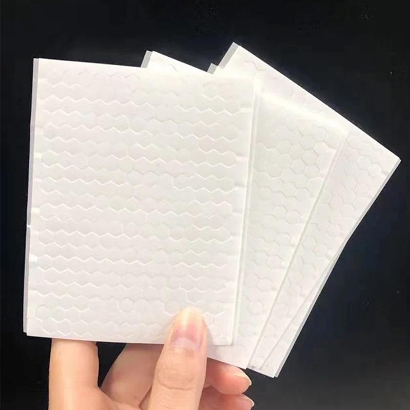 

Strong Adhesive Double Sided Foam Dots, Hexagon EVA Stickers for DIY Scrapbooking Handmade Crafts & Balloon Decor 1 Sheets белый
