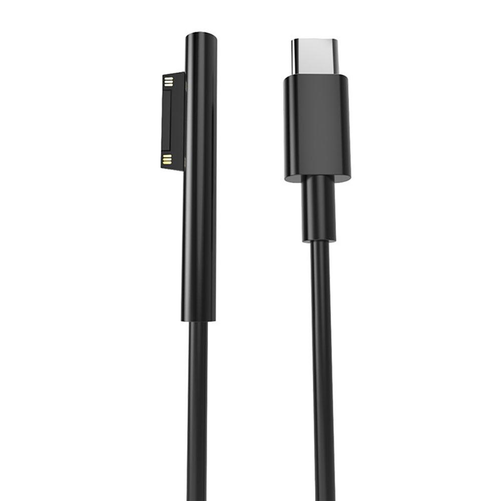 1 X USB Type-C Charging Cable 1.5M 12V For Surface Pro 3/4/5/6 / Laptop / Book