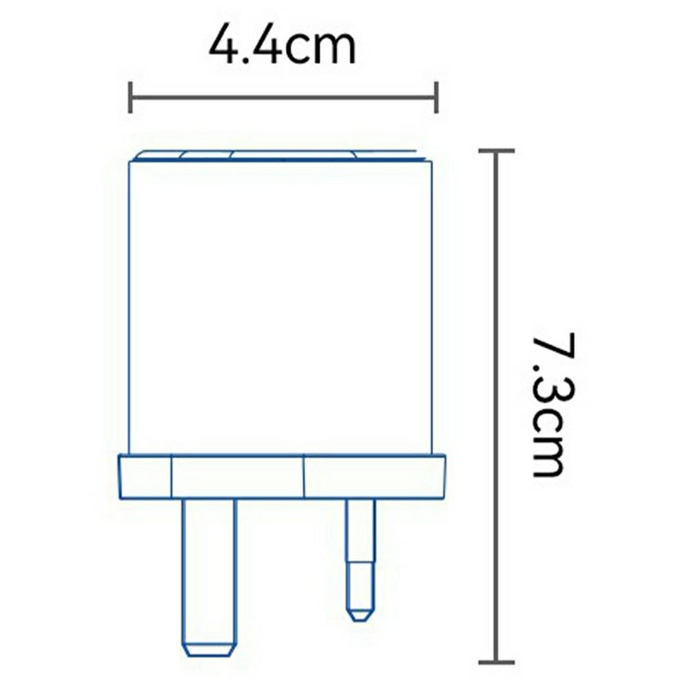 TOOCKI TCT67-34B1 67W Schnellladegerät Digitalanzeige USB-A USB-C Anschluss Netzteil mit ausziehbar