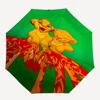 Paraguas Automático de Apertura y Cierre Temático del Rey León, Simba, Paraguas Portátil de 8 Varillas de Colores Brillantes, Adecuado para Hombres y Mujeres, Un Regalo Perfecto f
