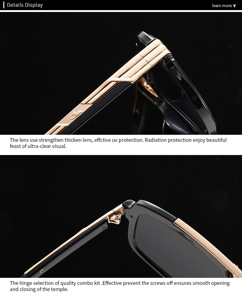 Latest Cross-Border Classic Version Aviator Sunglasses Eye-Catching Sunglasses Lh119 Premium Quality Comfortable Daily Wear