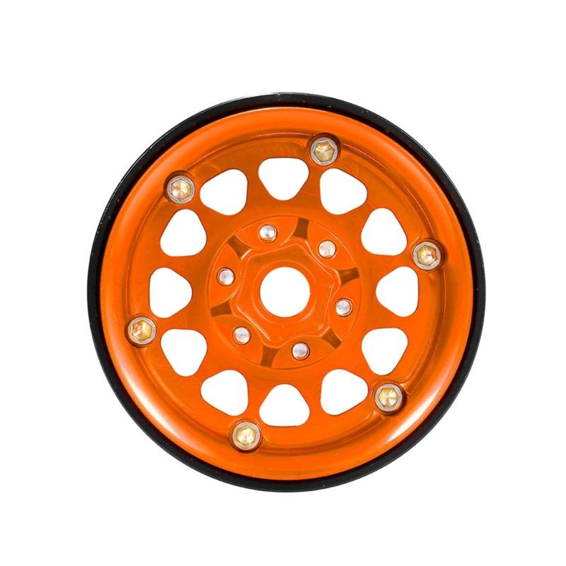 1.9’’ Beadlock Wheel Rims Remote Control Car Wheel Hubs 12Spokes Wheel Rims Upgrade Part for 1:10 SCX10