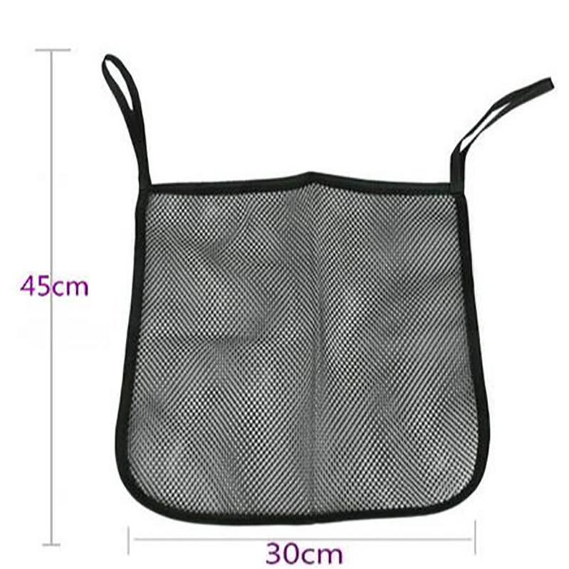 Baby Stroller Mesh Bags Baby Outdoor Hanging Storage Net For Toys Tissue Diaper Baby Stroller Network Convenient Collect Bags
