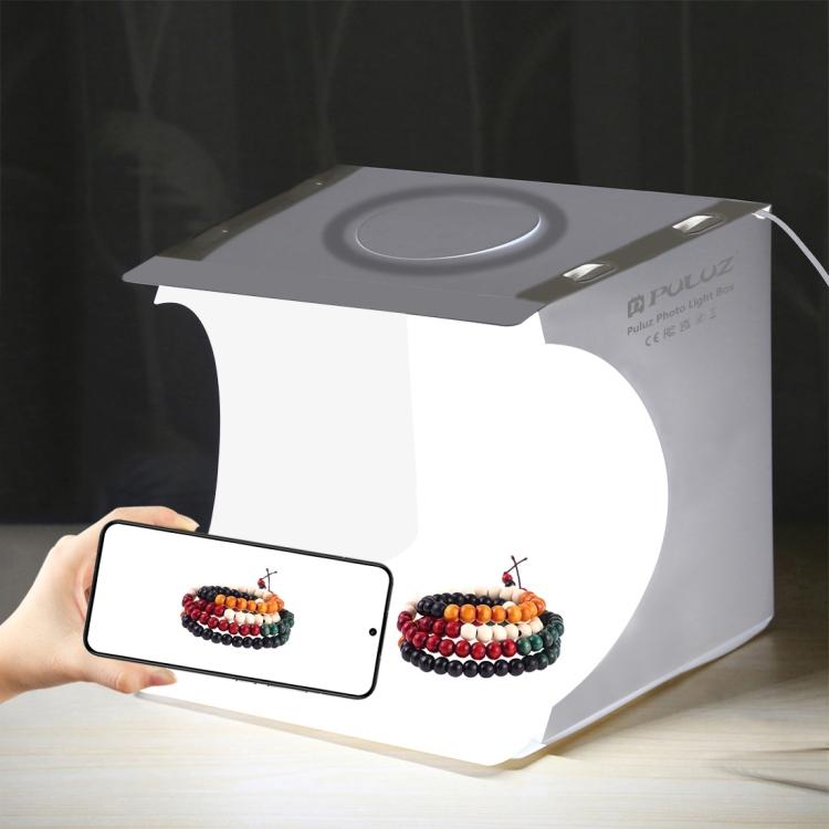 23 cm Ring-LED-Panel, zusammenklappbare Studiobox