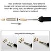 Heat Iron Thread Head Brass Hot Nut Insertion Kit M2-M8 Tips For 936 T65 T85 HS01 Sh72 Soldering