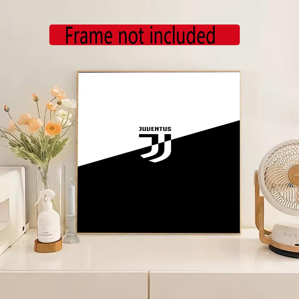 Juventus 5D Diamond Painting Round Diamond Rhinestones Mosaic Diamond Embroidery Wall Paintings Rhinestones Gift Frameless