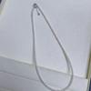 Xiaomi Freshwater Pearl Necklace: 3-4mm Near-Round, Flawless Pearls with S925 Silver Clasp Choker