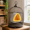 Support Board Hanging Bird Bed Warm Winter Plush Bird Bedding Bird Roost House  For Guinea Pig