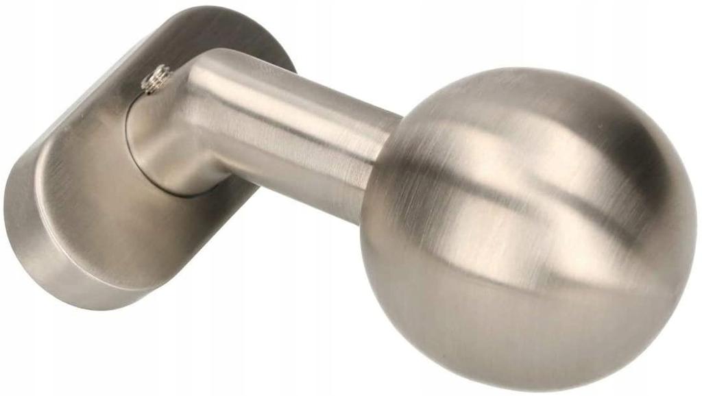 Fixed INOX Knob, Oval, Bent