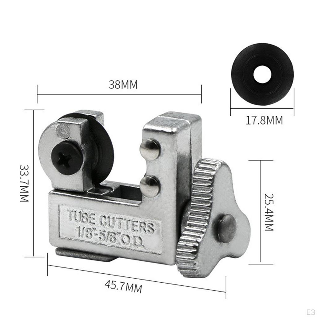 Cutter 3-16MM (1/8 To 5/8 Inches) - for Cutting Copper, Aluminum, Plastic
