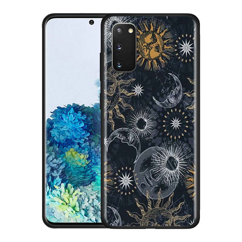 Case For Samsung Galaxy Note 10 Lite Plus 20 Ultra 8 9 S20 FE S21 S10 Soft Silicone Phone Cover Funda Witches Moon Tarot Shell