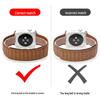 Dvoubarevný magnetický kožený řemínek na zápěstí Apple Watch pro Series SE/765432