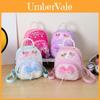 Kids Girls Pu Butterfly Bow Mini Backpack For School And Casual Use