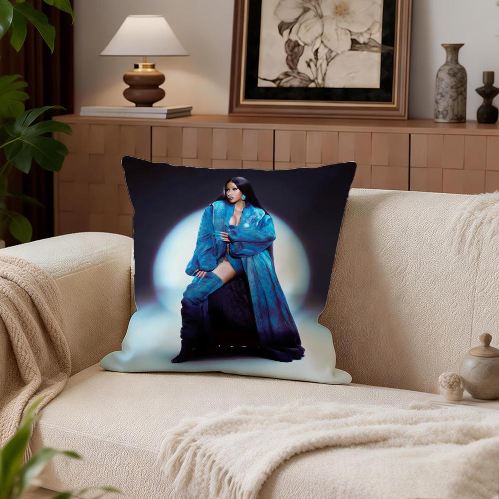 ·Bcardi B Cushion Cover Cushion Cover Set 4Pcs 50X50 45X45 40X40 Pillowcase Decorative Sofa Home Decor