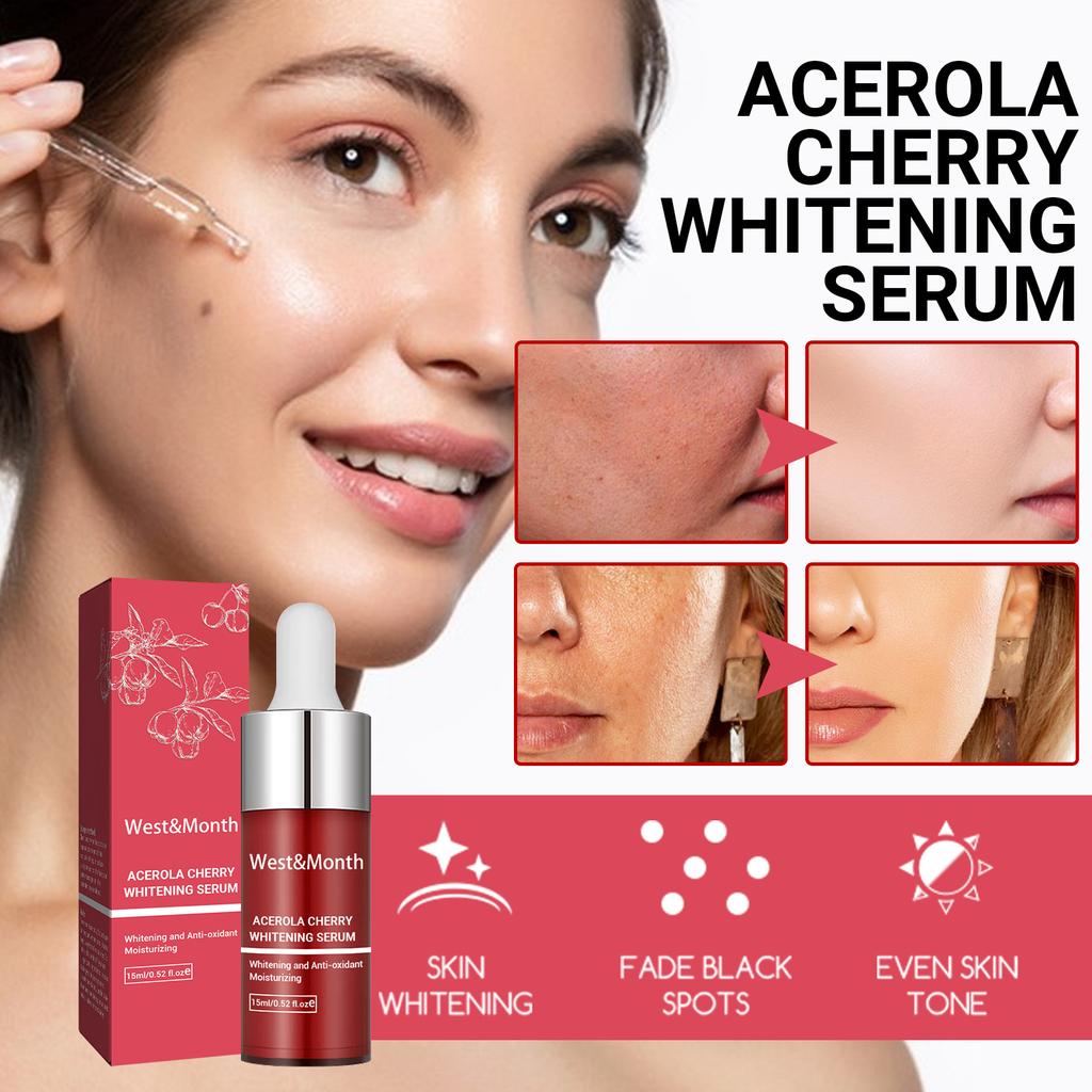 Acerola Cherry Skin Beauty Serum, Brightening And Dull Skin Tone, Moisturizing Repair, Moisturizing And Shining Skin Rejuvenation