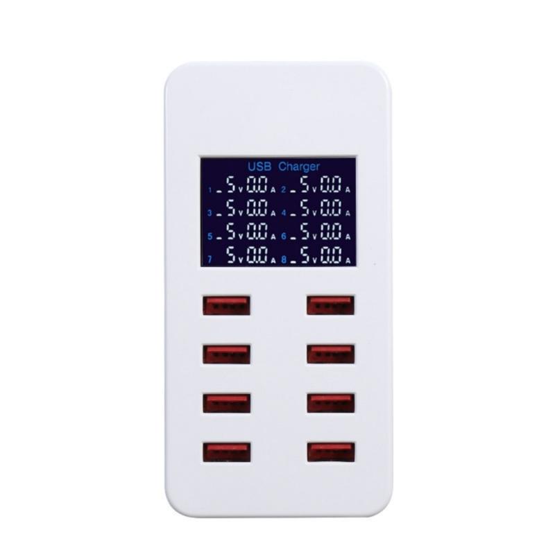 Universal Compatibility 8 in 1 Multiple Port Chargers Adapter for Various Devices Including Phones Tablets and Headphones