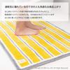 OKA Bathroom Foot 45cm x Dry Land Bath Mat Mat, Red, Approx. 60cm, (Absorbent, Quick-Drying)