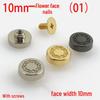 10MM Decorative Flower Head Nails for Luggage Hardware