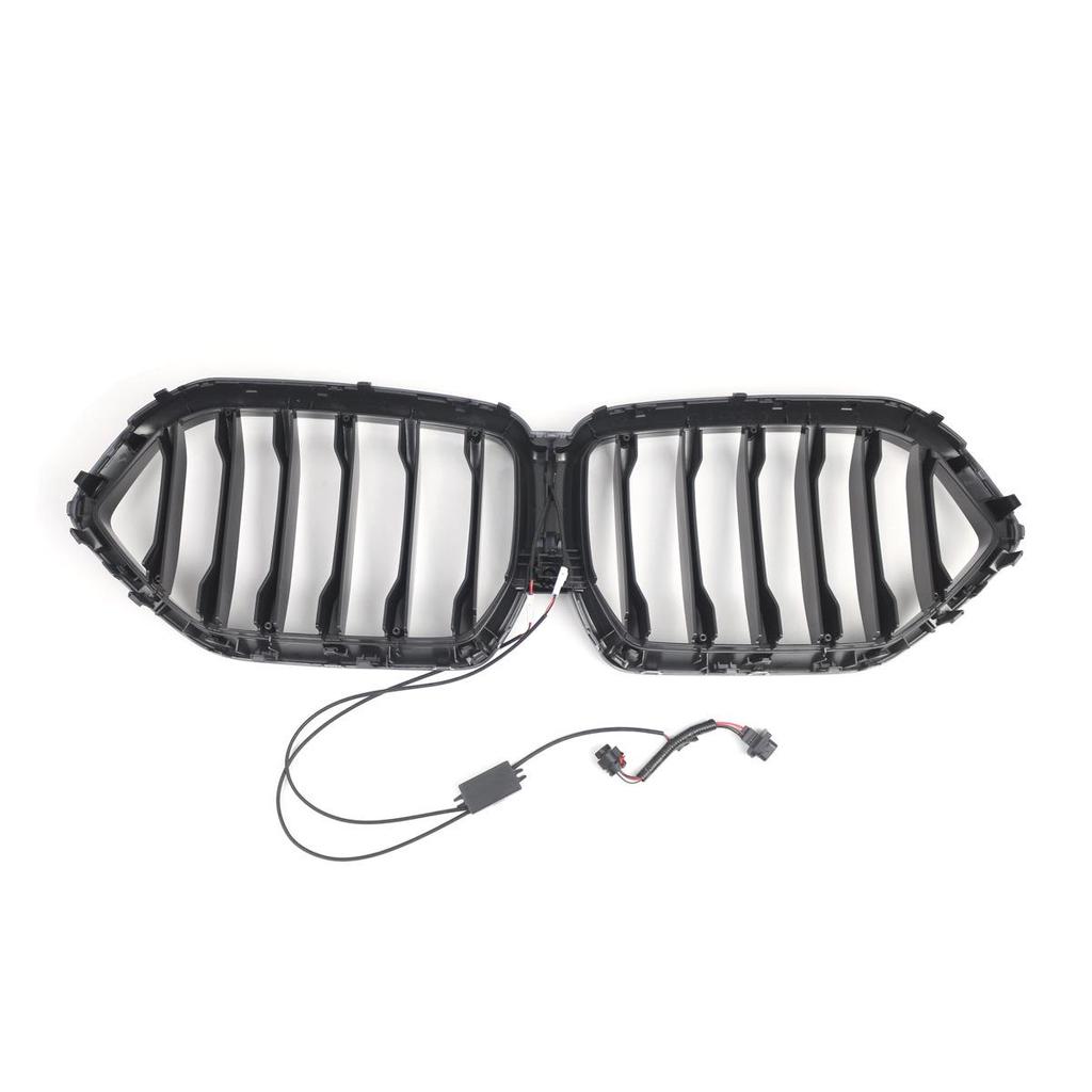 Front Grille with Lights & Air Intake for BMW X6 G06 (2020-2022) - Car Accessory