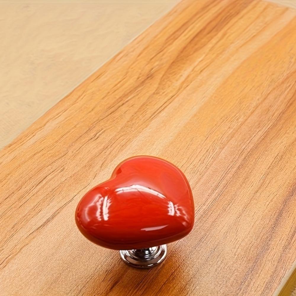 

1 шт. Красочные кнопки смыва унитаза в форме сердца - стильный дизайн с любовью, легко нажимать на бак для воды для переключателя для ванной комнаты красный