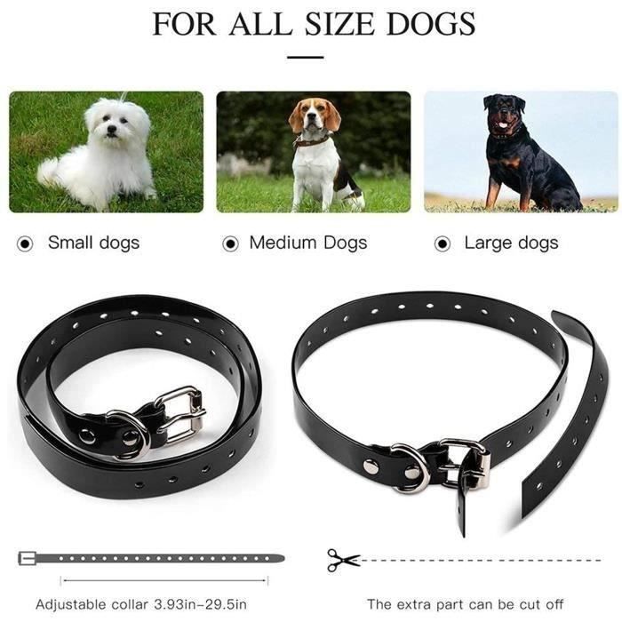 Anti-bark Collar - LPNOVE - 800m - 99 Levels - Rechargeable - Rain Resistant