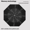 Large Memory Foldable Automatic Umbrella for All Weather