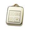 Gold Edge Car Key Case for Ford Lincoln Mercury (3/4 Button)