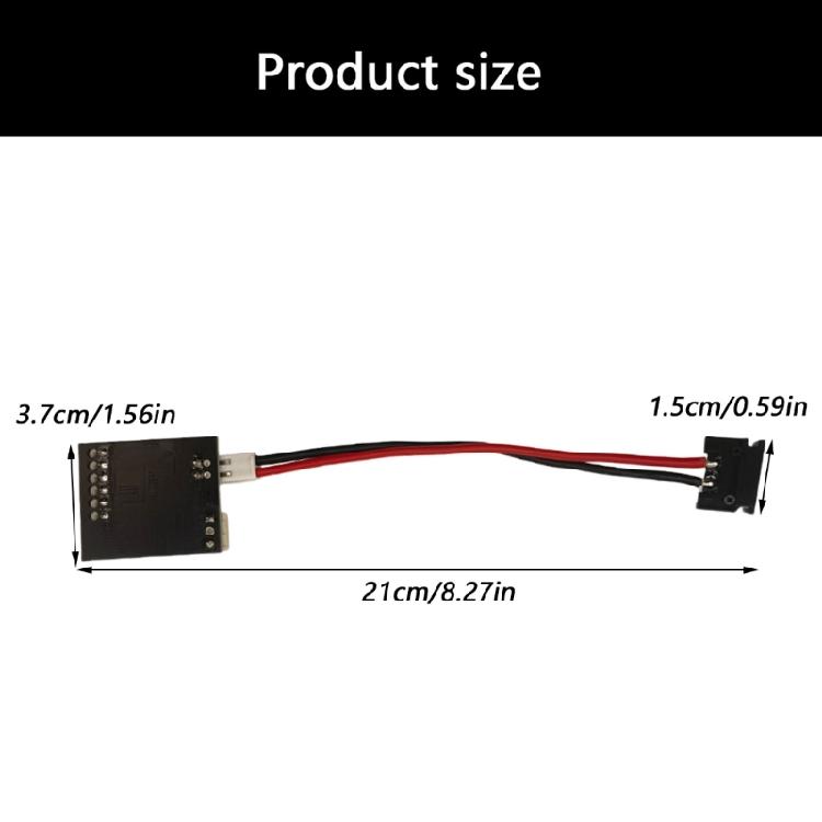 Power Supply Board Low Power Consumption Modification Power Board Module for Game Console Gaming Accessory