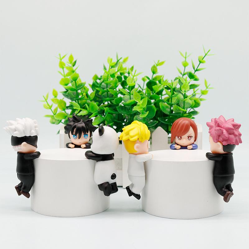 New Anime Jujutsu Kaisen Gojo Satoru Itadori Yuji Action Figures Papa Doll PVC Model Collection Decoration Plaything Present