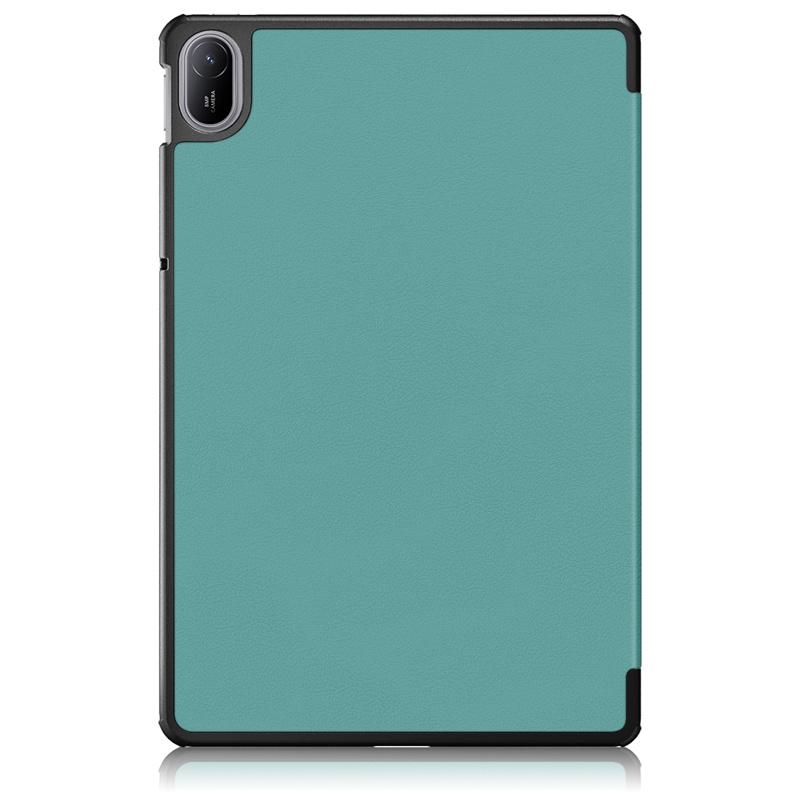 11" Dreifach faltbarer magnetischer Lederständer Faltbare Hart-Tablet-Hülle für Huawei MatePad SE 11 Hülle Schutzhülle Faltbare Hülle 2024