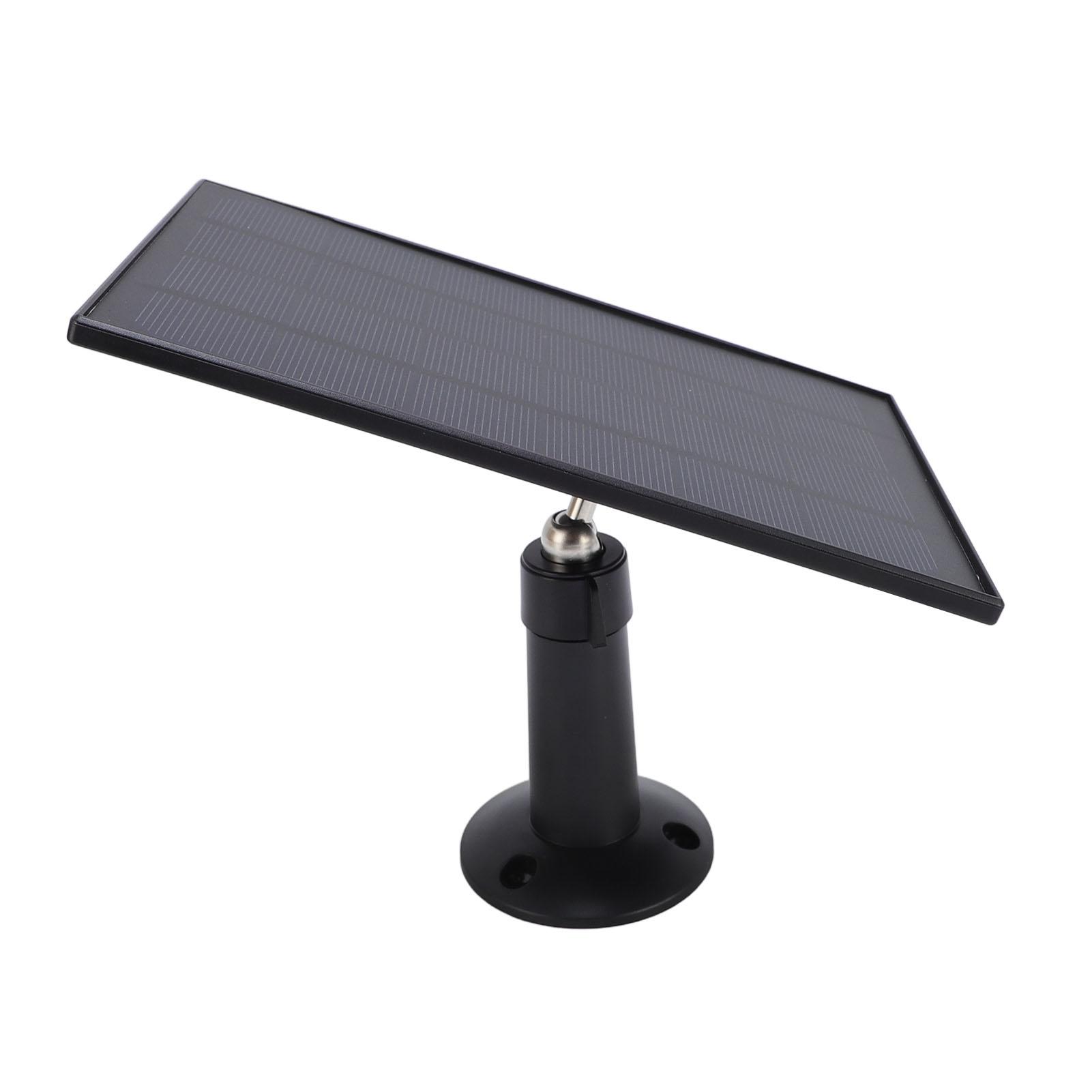 

8W Solar Panel for Bird Feeder Camera Type C IP66 Water Proof 360 Degree Mount Doorbell Solar Panel for Rechargble Battery Cameras