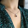 Серебряная подвеска с гранатом 1.503ct (2203711)