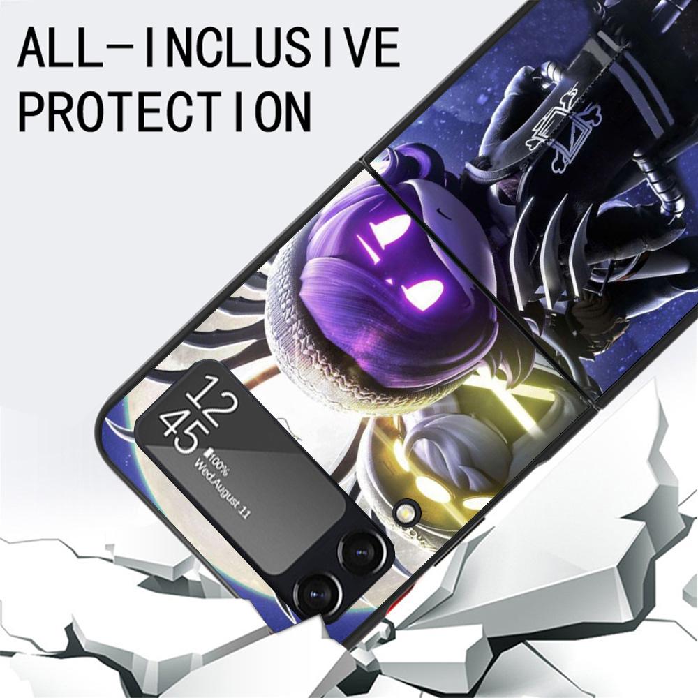 Game M-Murder D-Drones Black Phone Case For Samsung ZFlip7 ZFlip6 ZFlip5 ZFlip4 ZFlip3 5G Hard Protective Galaxy Z Flip 3 4 5 6