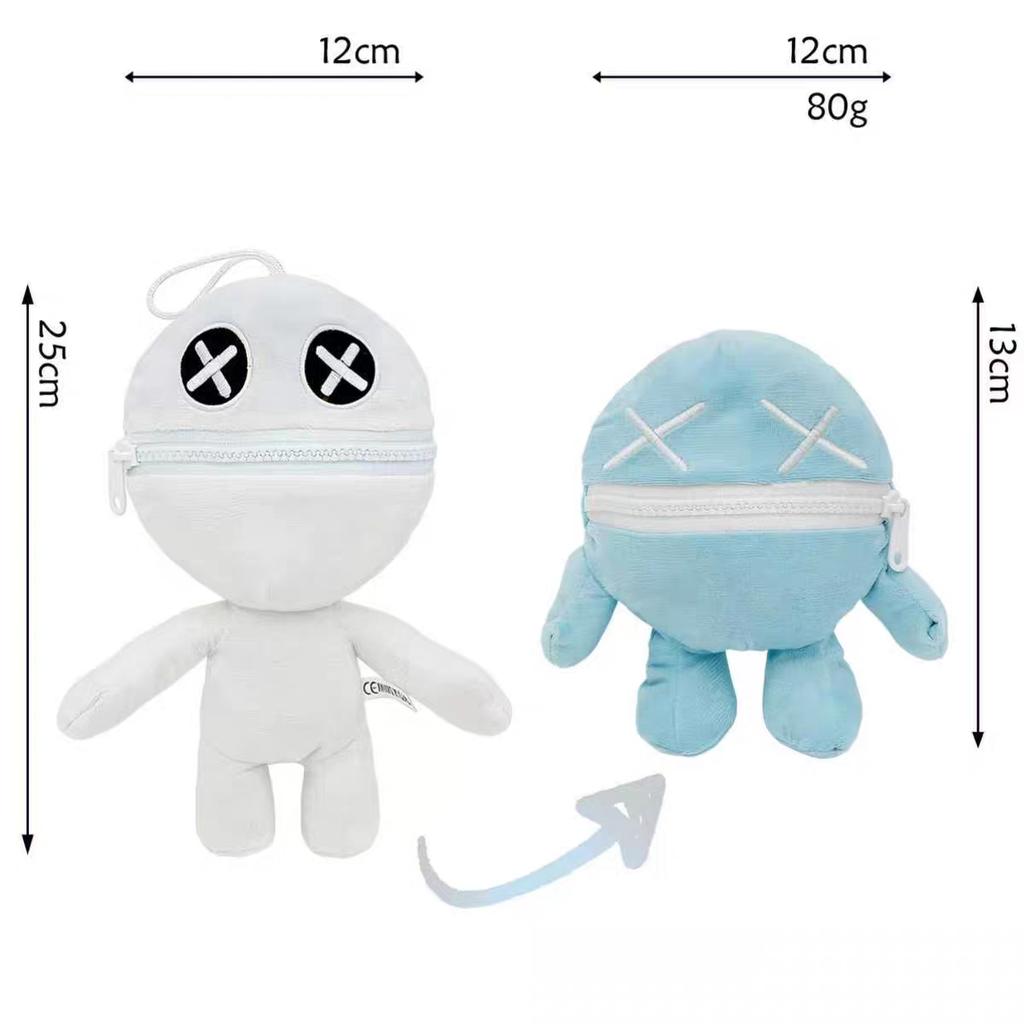 Kawaii Wrongside Outimals Plush Doll Cute Anime Peripherals Wrongside Stuffed Plushie Toy Halloween Christmas Gift Birthday Gift