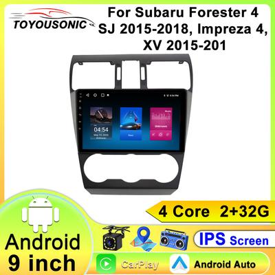 Toyousonic Car Video Player for Subaru Forester 2015-2018 GPS Navigation Built-in Dsp Carplay Autoradio Android Head Unit