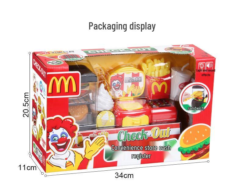 Children's Multifunctional Pretend Play Kitchen Set - Miniature Cooking Educational Toy for Girls
