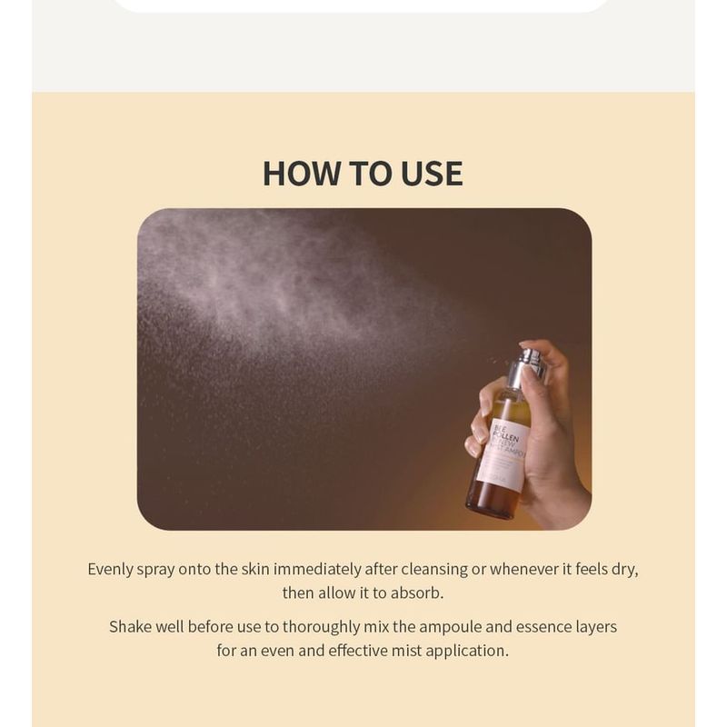 MISSHA Bee Pollen Renew Mist Ampoule