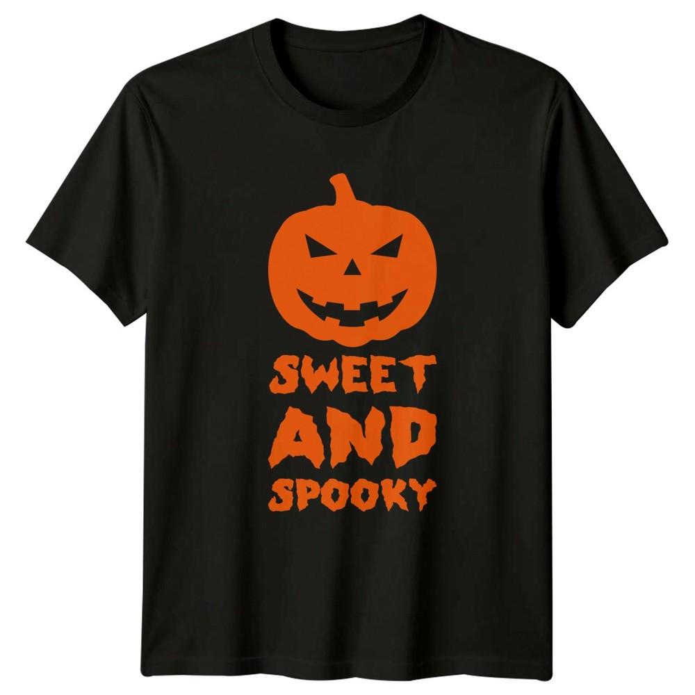 Sweet And Spooky TShirt Halloween Gift For Him And Her