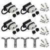 Set of 4 50A 600V Power Connector with Forklift