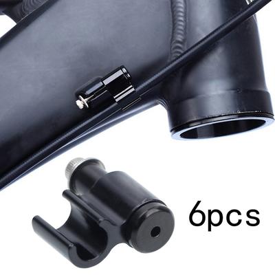 6pcs Bicycle Cable Guide Bike Hydraulic Brake Line Holder Hose Wire Clips Clamps