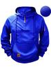 2024 Herren Kapuzenpullover mit mehreren Taschen und Reißverschluss - Frühling/Herbst Lässiger Sportpullover